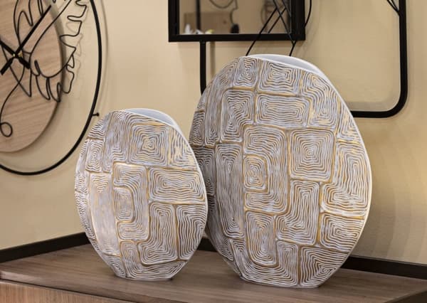 FURNLUX VAS ECLIPS GULD 36CM