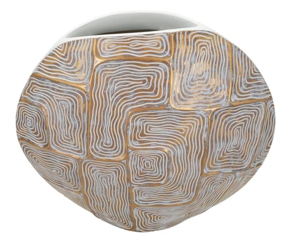FURNLUX VAS ECLIPS GULD 36CM