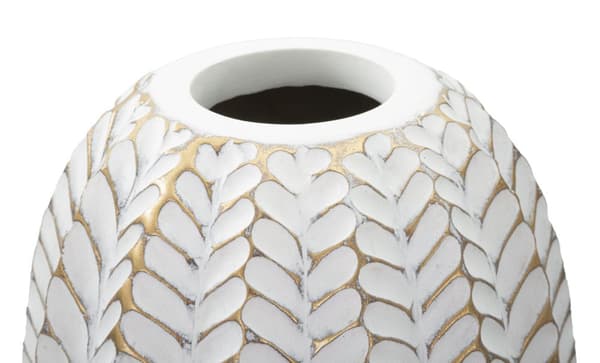 FURNLUX VAS BLAD GULD 20CM