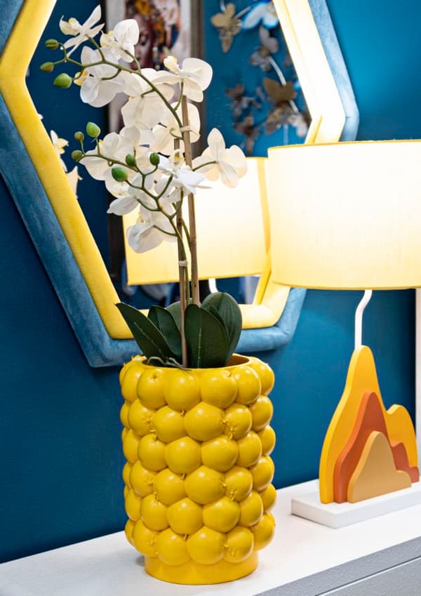 FURNLUX VAS CITRONER GUL 21CM