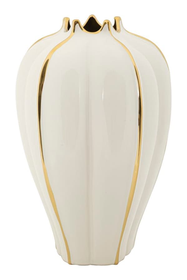 FURNLUX VAS KRUKMAKARE VIT 21CM