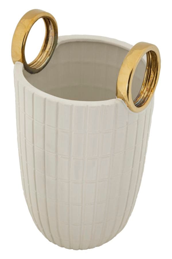 FURNLUX VAS SHOPPING VIT 18CM