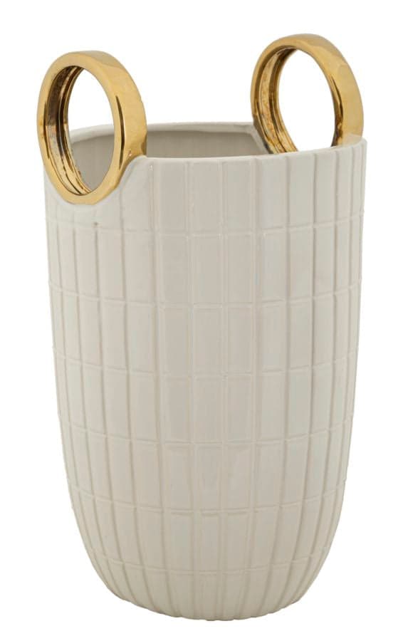 FURNLUX VAS SHOPPING VIT 18CM
