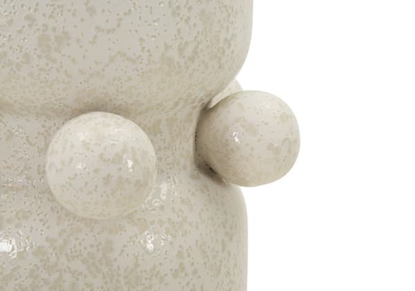 FURNLUX VAS BUBBLOR BEIGE 16CM