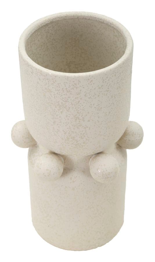 FURNLUX VAS BUBBLOR BEIGE 16CM