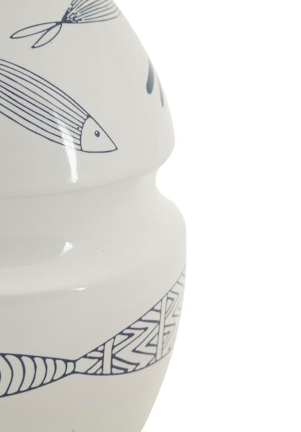 FURNLUX VAS FISK VIT 15CM