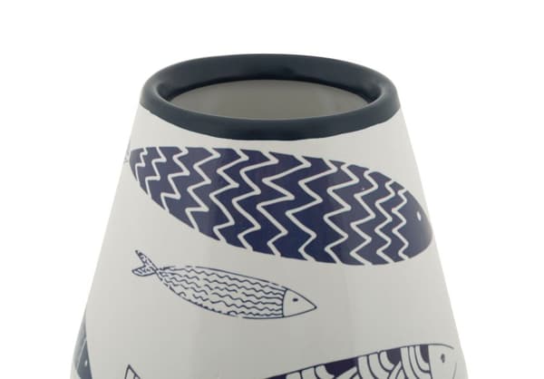 FURNLUX VAS FISK VIT 14CM