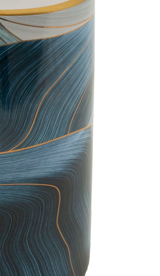 FURNLUX VAS ELEGANT BLÅ 14CM