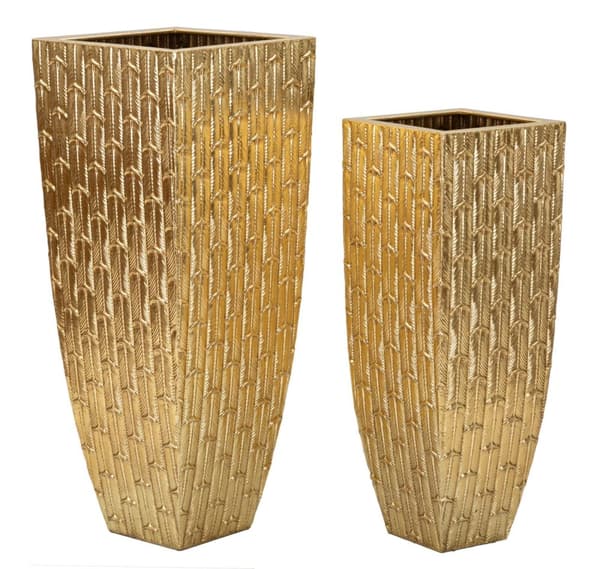 FURNLUX VAS GLISS GULD 40CM (2 ST)