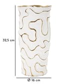 Miniatyrbild 6 av 6: FURNLUX VAS ADORE VIT 16CM