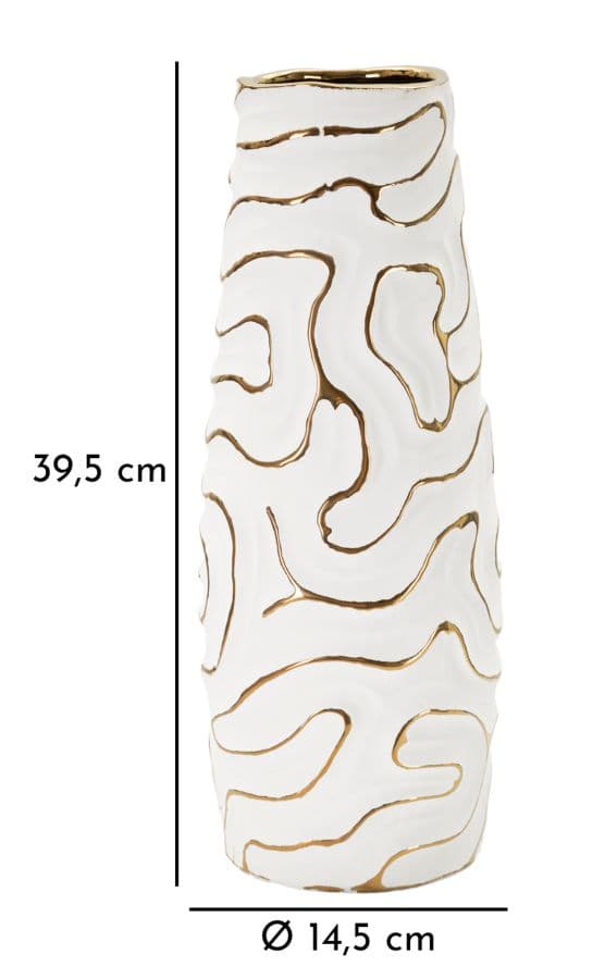 FURNLUX VAS LIA VIT 15CM