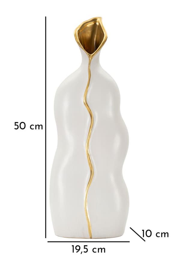 FURNLUX VAS UMA VIT 20CM