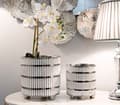 Miniatyrbild 6 av 6: FURNLUX VAS RAY VIT 23CM (2 ST)
