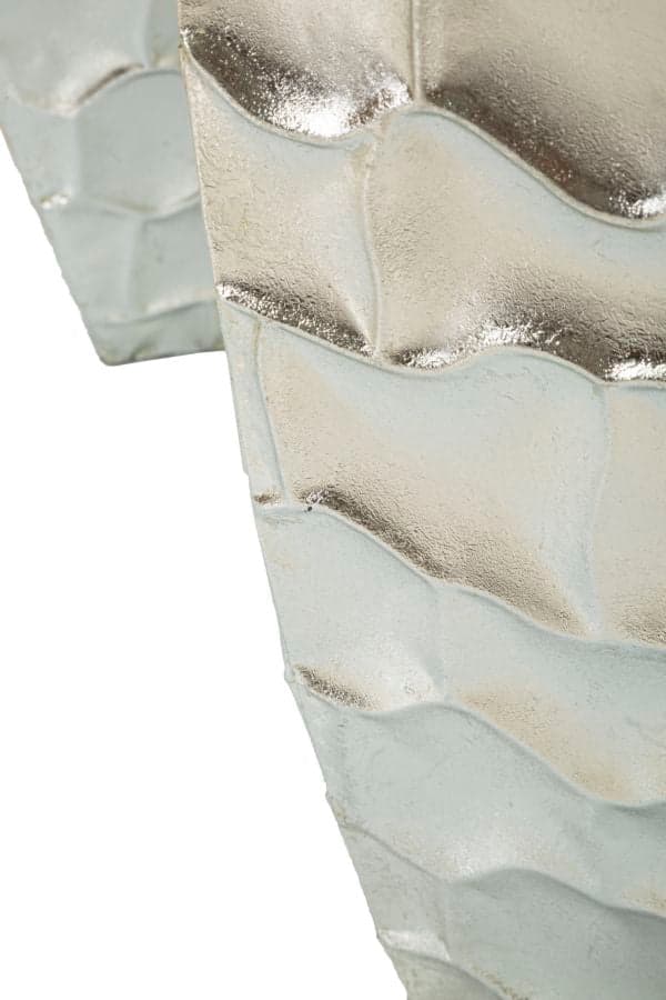 FURNLUX VAS ARGY SILVER 39CM (3 ST)