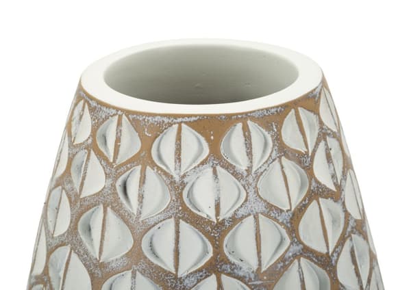 FURNLUX VAS TIBET BEIGE 20CM