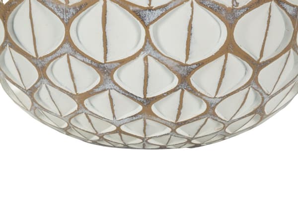 FURNLUX VAS TIBET BEIGE 27CM