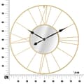 Miniatyrbild 9 av 9: FURNLUX KLOCKA PINNE GULD 80CM