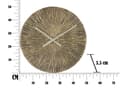 Miniatyrbild 8 av 8: FURNLUX KLOCKA OPIS GULD 50CM