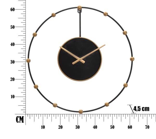 FURNLUX KELLO PERLY MUSTA 61CM
