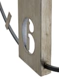 Miniatyrbild 2 av 7: FURNLUX KLOCKA SILVY SVART 61CM