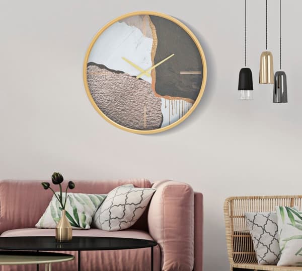 FURNLUX KLOCKA ARTY GRÅ 60CM