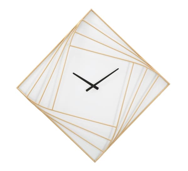 FURNLUX KLOCKA GULDFÄRGAD GULD 85CM