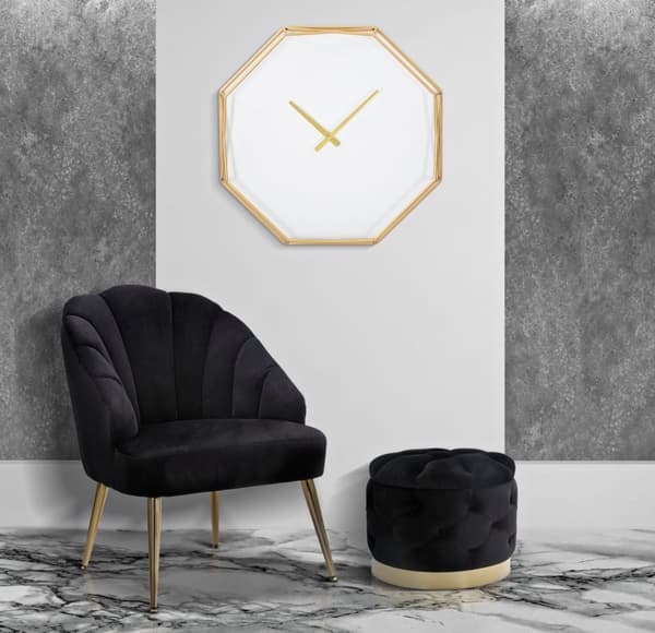 FURNLUX KLOCKA GULD GULD 56CM