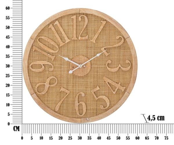 FURNLUX KLOCKA BOHO BEIGE 60CM