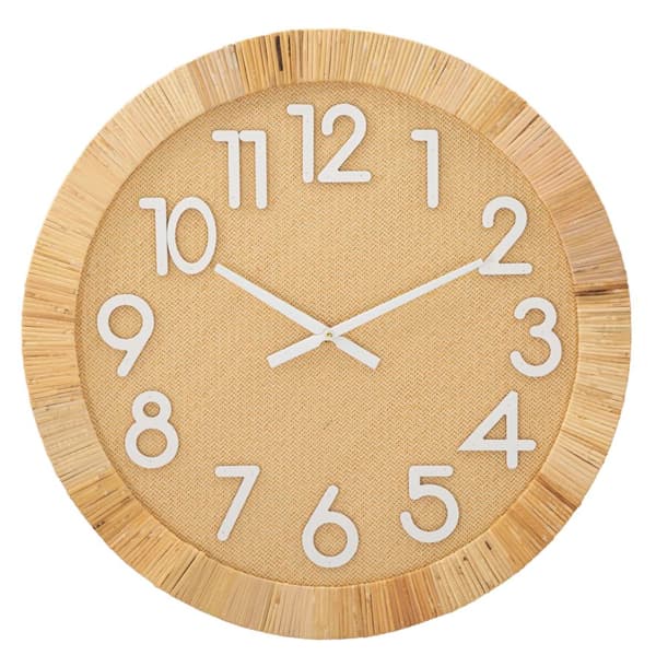 FURNLUX KLOCKA BOHO BEIGE 60CM