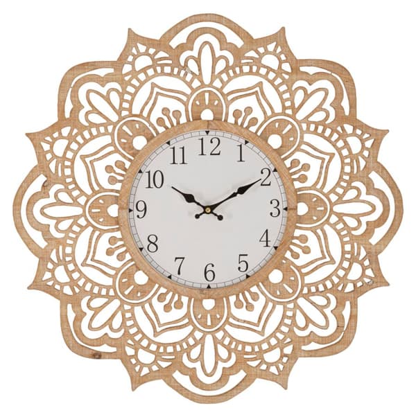 FURNLUX KLOCKA CARVY BEIGE 60CM