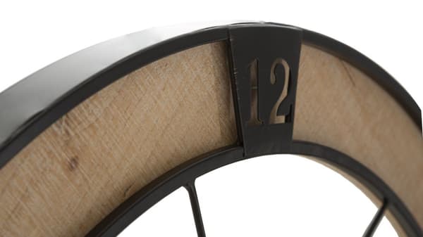 FURNLUX KLOCKA PAR SVART 60CM