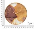 Miniatyrbild 5 av 5: FURNLUX KLOCKA GLOTY GULD 5CM