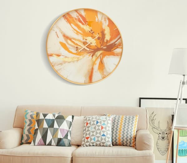 FURNLUX KLOCKA TOPLY ORANGE 5CM