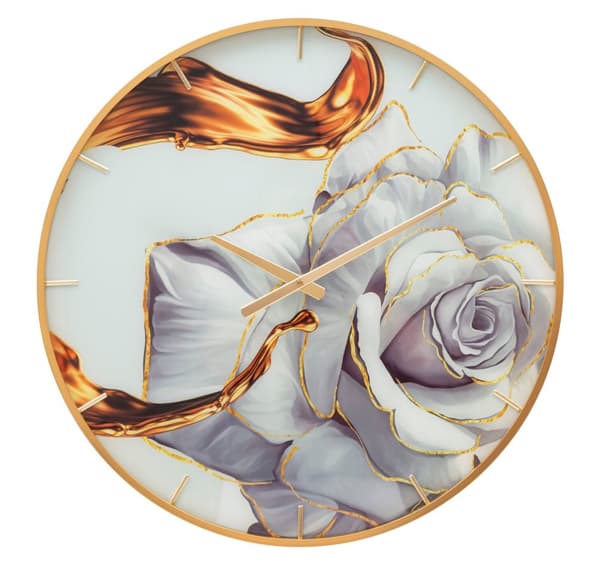FURNLUX KLOCKA ROSÉGULD 5CM