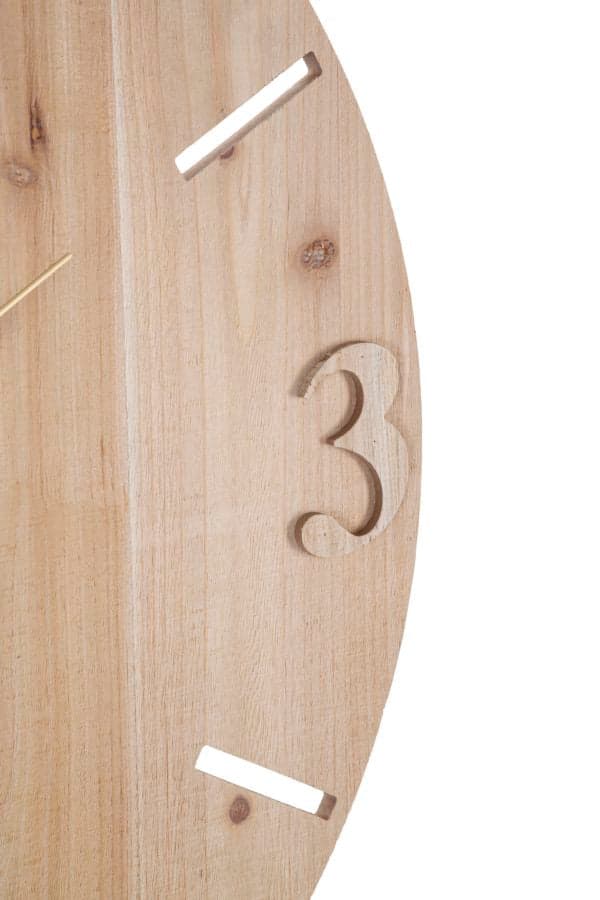FURNLUX KLOCKA WORDY BEIGE 60CM