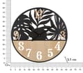 Miniatyrbild 6 av 6: FURNLUX KLOCKA PALM SVART 60CM