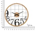 Miniatyrbild 6 av 6: FURNLUX KLOCKA SIFFROR SVART 60CM