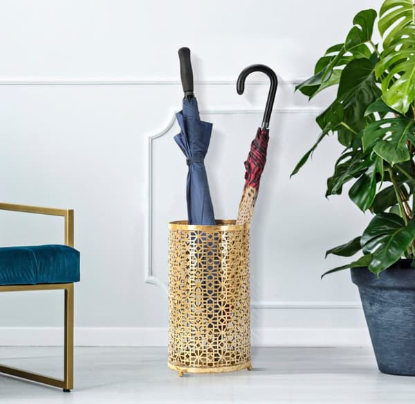FURNLUX PARAPLYHÅLLARE PINNE GULD 24CM