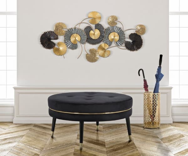 FURNLUX PARAPLYHÅLLARE OBLIN GULD 23CM