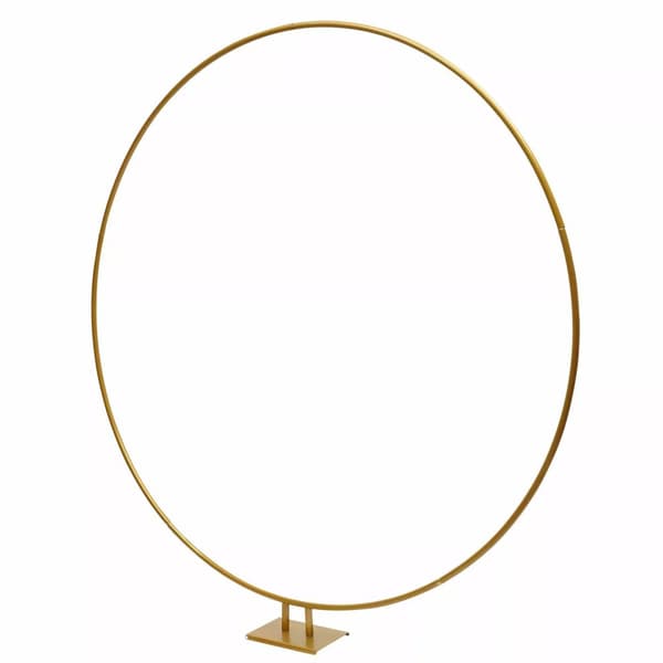 Metallställning, Ballongram, Bröllopsbåge Dekor,Guld