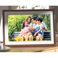 Miniatyrbild 4 av 4: Arzopa D10 – 10,1" digital fotoram med pekskärm och 32 GB minne - Mörkbrun