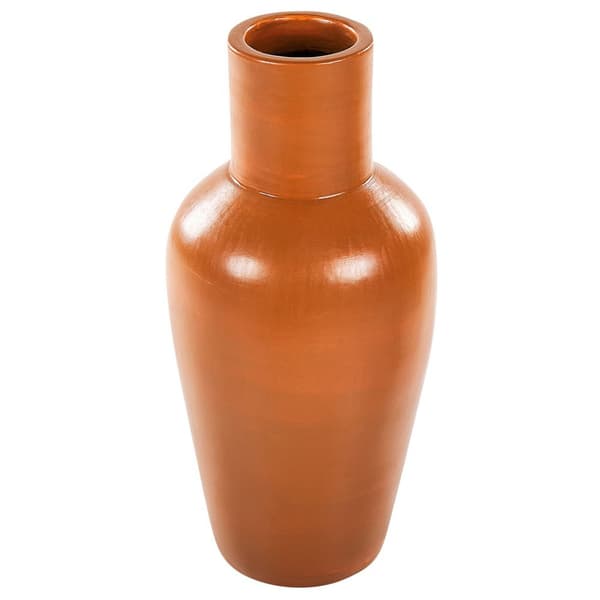 KARFI Keramik Dekorativ Vas 37 cm Orange Lumarko!