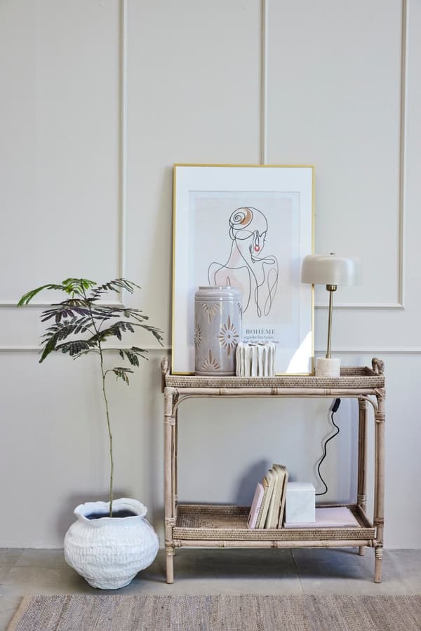 FURNLUX VAS MARLIA VIT 40CM