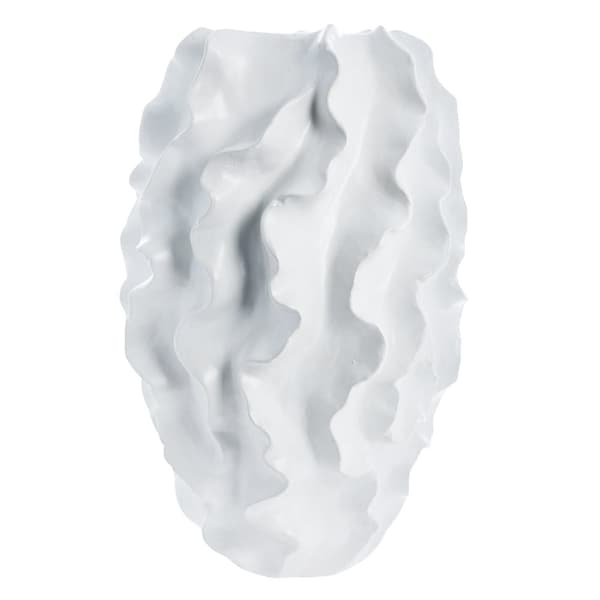 FURNLUX VAS SANNIA VIT 33CM