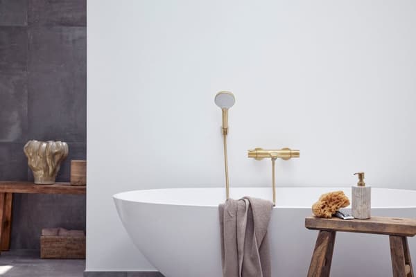FURNLUX VAS VIOLA BEIGE 33CM