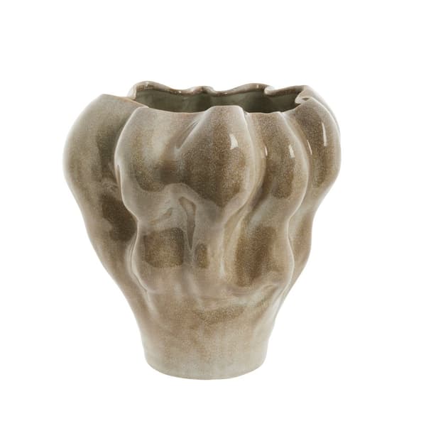 FURNLUX VAS VIOLA BEIGE 33CM