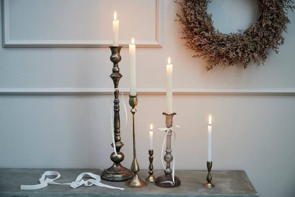 FURNLUX LJUSSTAKE INGRID GULD 4CM