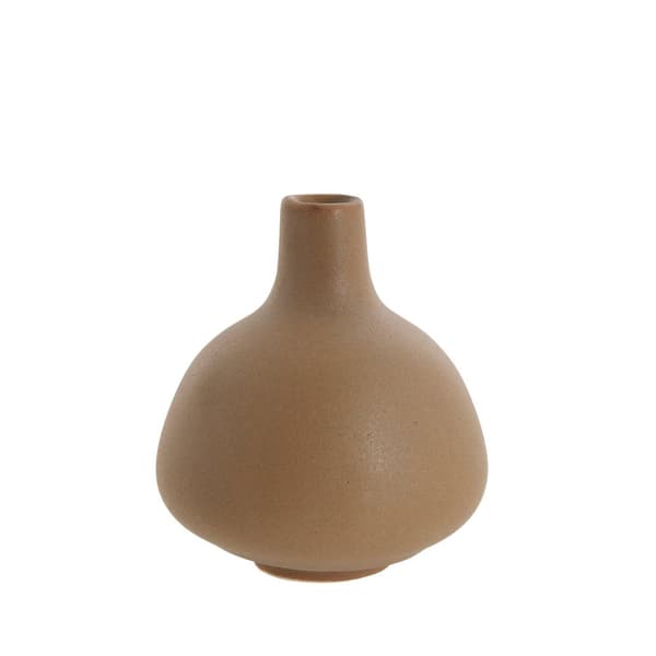 FURNLUX VAS HELENE BEIGE 8CM