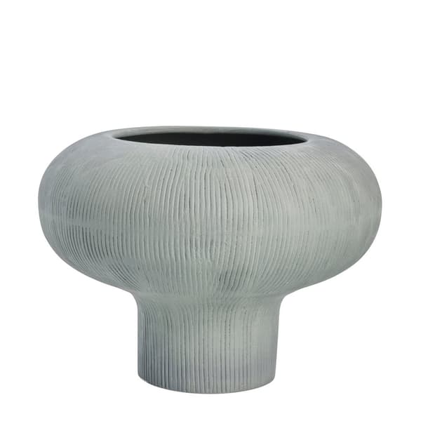 FURNLUX VAS SAMARA GRÅ 32CM
