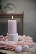 Miniatyrbild 5 av 5: FURNLUX LJUSSTAKE ELIANA VIT 10CM